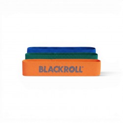 BLACKROLL LOOP BAND SET, Pretestības lenšu komplekts, oranža, zaļa, zila