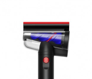 Savāc vairāk matu un gružu no grūti sasniedzamām vietām. Pastiprināta priekšējās malas tīrīšana, lai savāktu vēl garākus matus.

