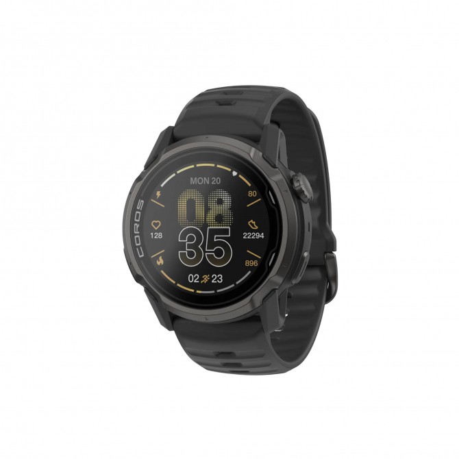 COROS APEX 4 GPS sporta pulkstenis, 46mm Melns