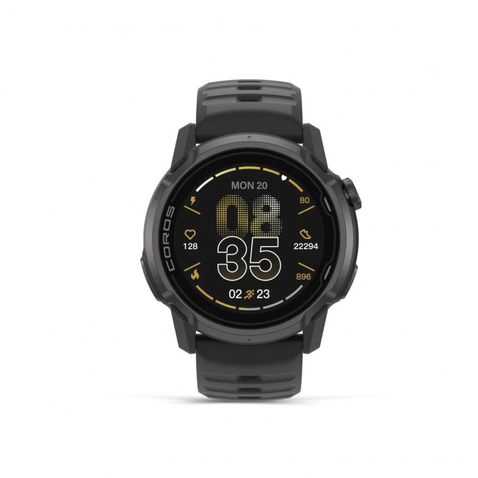COROS APEX 4 GPS sporta pulkstenis, 46mm Melns
