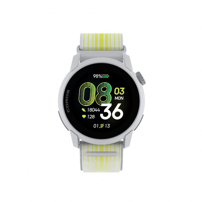 COROS PACE 4 GPS Sporta pulkstenis, Neilona Balts