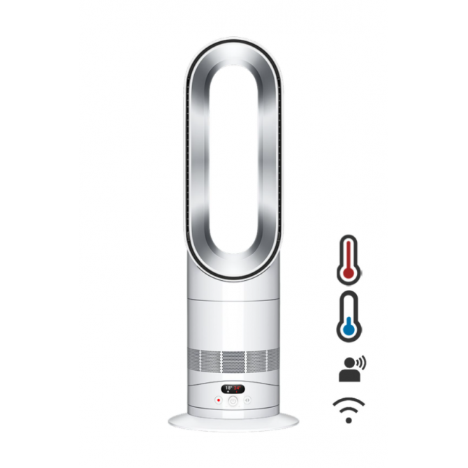 DYSON Hot + Cool HF1 ventilators ar sildīšanas funkciju