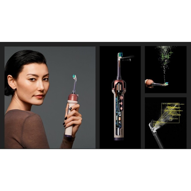 Dyson CameraJet™ elektriskā zobubirste ar ūdens irigatoru, keramikas / ultra zila
