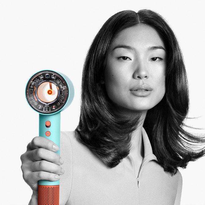 DYSON SUPERSONIC NURAL fēns, ceramic pop / topāzs