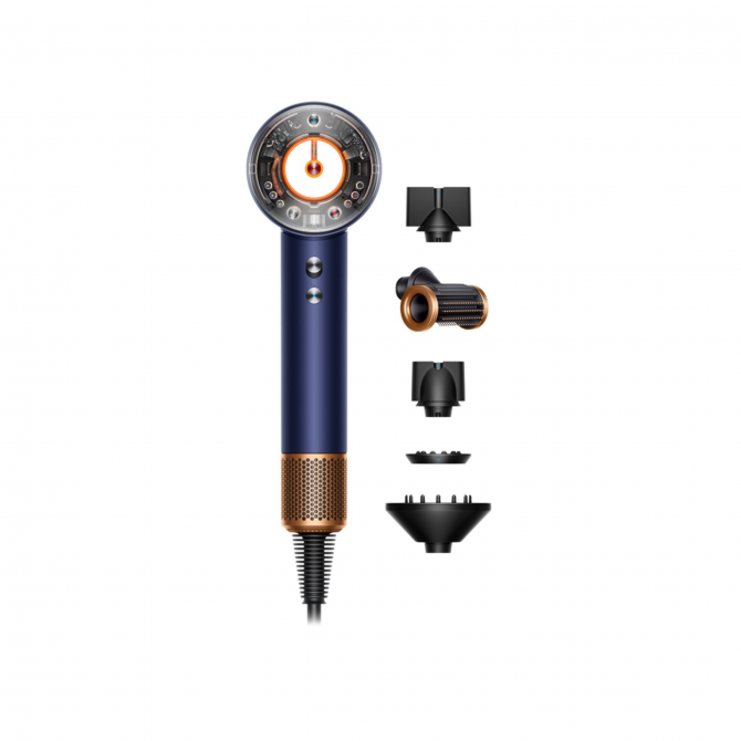 DYSON SUPERSONIC NURAL fēns, Prussian blue/Rich copper