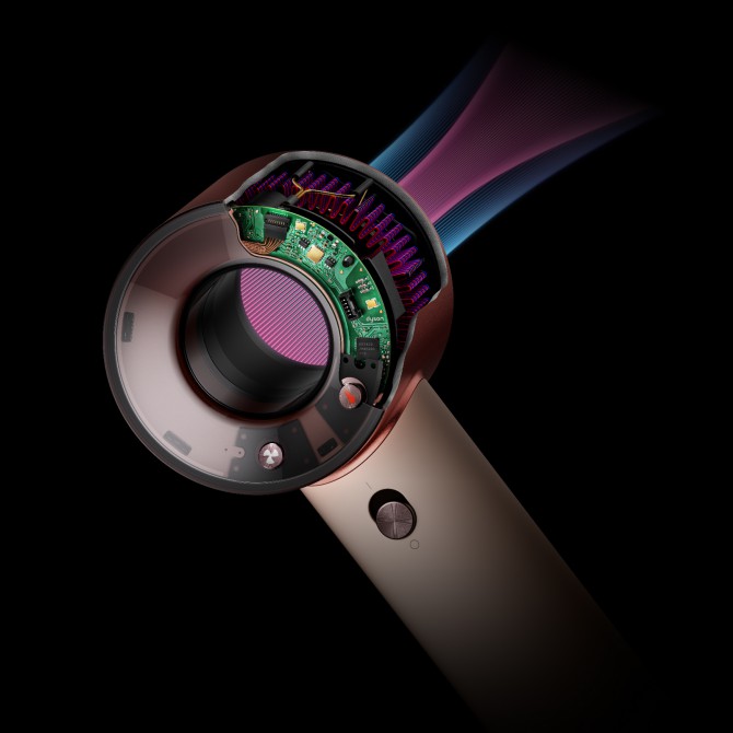 DYSON HD19 Supersonic Travel fēns, CePk/RoseGd