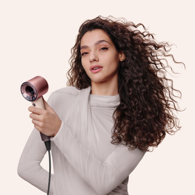 DYSON HD19 Supersonic Travel fēns, CePk/RoseGd