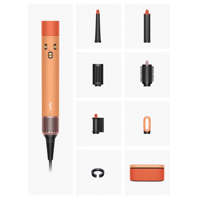 DYSON Airwrap i.d. Straight+Wavy matu veidotājs, Ceramic apricot/Topaz