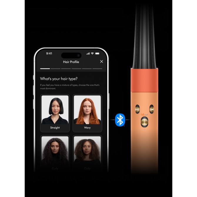 DYSON Airwrap i.d. Straight+Wavy matu veidotājs, Ceramic apricot/Topaz