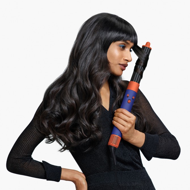 DYSON Airwrap i.d. Straight+Wavy matu veidotājs, vinca zils/topāzs