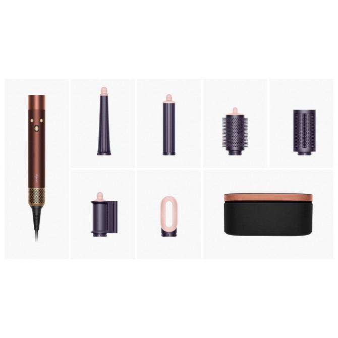 DYSON Airwrap i.d. Straight+Wavy matu veidotājs, Plum/Copper