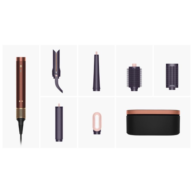 DYSON Airwrap Co-anda2x matu veidotājs, Plum/Copper