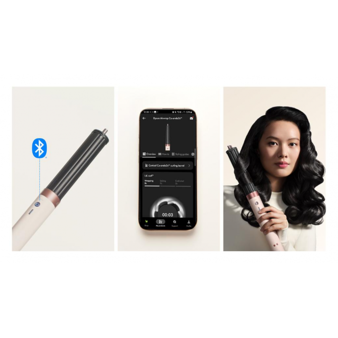  DYSON AIRWRAP Co-anda2x matu veidotājs, CePk/RoseGd