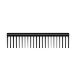 DYSON atšķetināšānas ķemme, Bk/Rose 965003-07