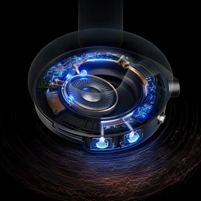 DYSON onTrac WP02 trokšņu slāpējošās austiņas, zilas/vara