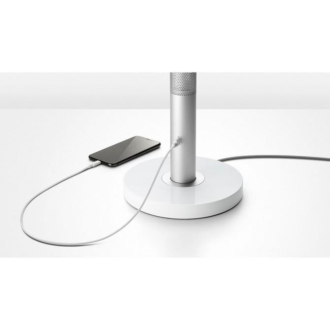 DYSON Solarcycle Morph CF06 grīdas lampa, sudraba/balta
