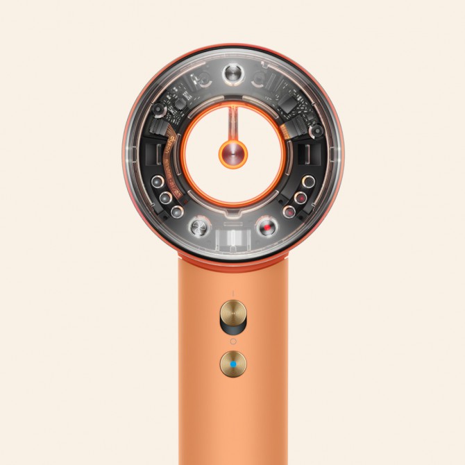 DYSON SUPERSONIC NURAL fēns, ceramic apricot/topaz