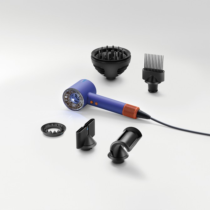 DYSON SUPERSONIC NURAL fēns, zils/topāzs