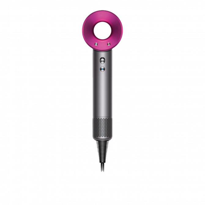 DYSON HD07 SUPERSONIC fēns, pelēks/fuksija