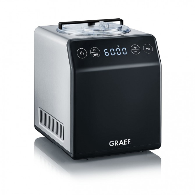 GRAEF IM700 saldējuma pagatavošanas ierīce, nerūsējošā tērauda / melna