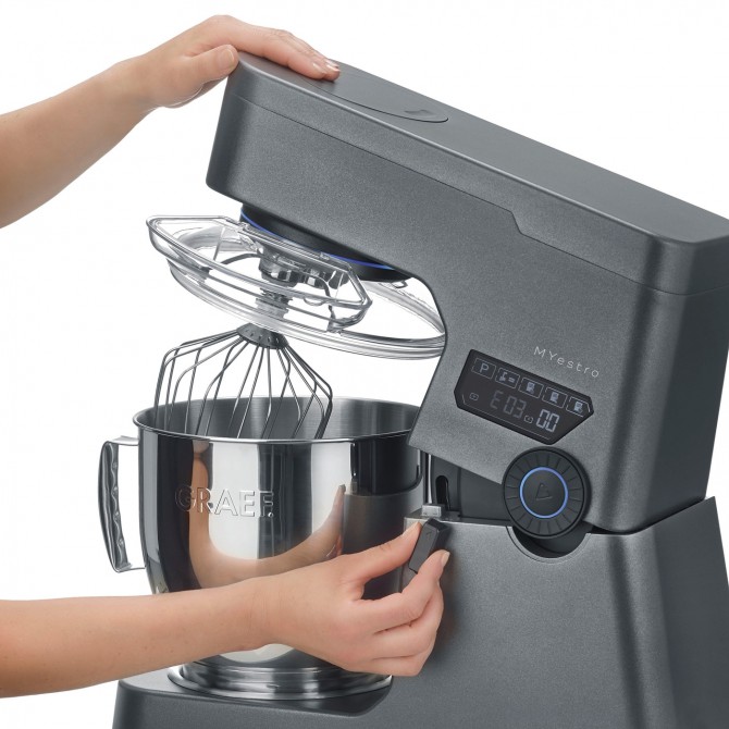 GRAEF KM7016 vertikālais maisītājs “MYestro”, dzelzs krāsā