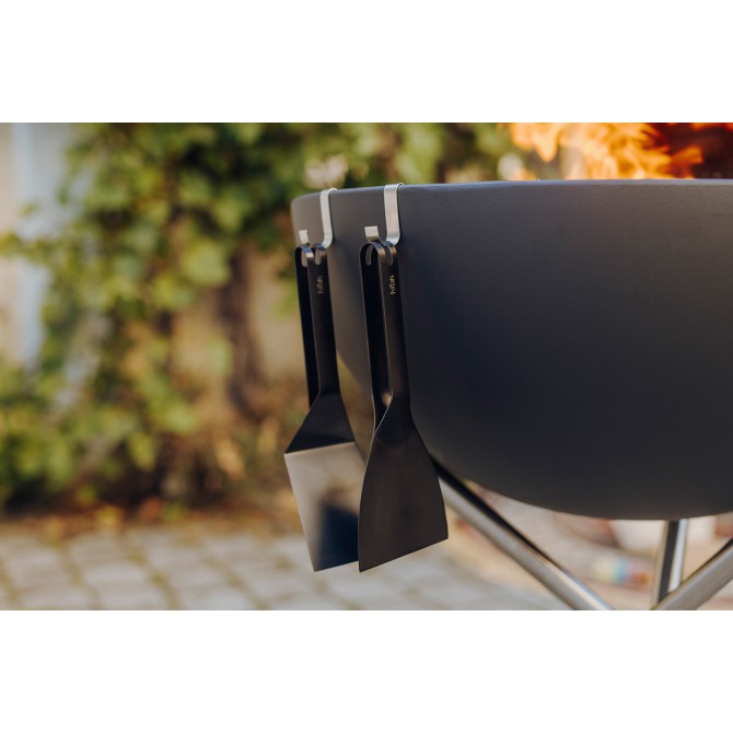 HOFATS grila skrāps, melns