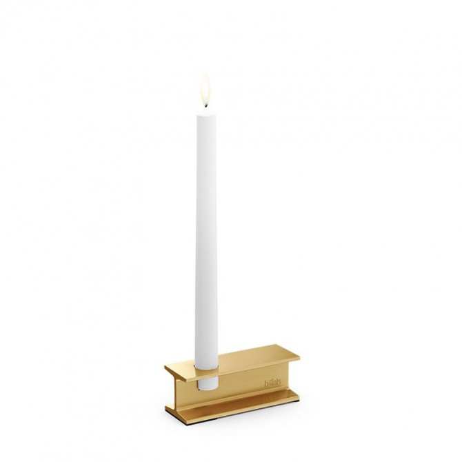 HOFATS Henry metal candle 13 svečturis, zelta