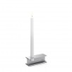 HOFATS Henry metal candle 13 svečturis, sudraba