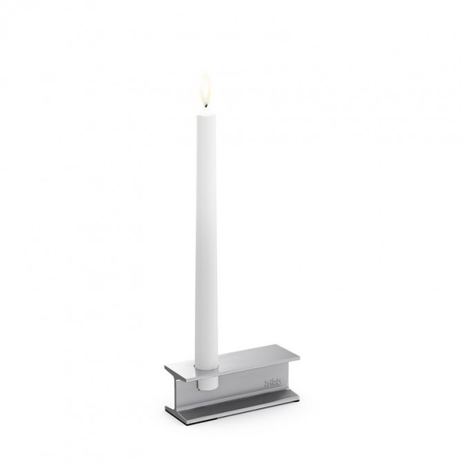 HOFATS Henry metal candle 13 svečturis, sudraba