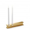 HOFATS Henry metal candle 30 svečturis, zelta