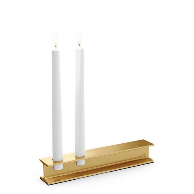 HOFATS Henry metal candle 30, gold