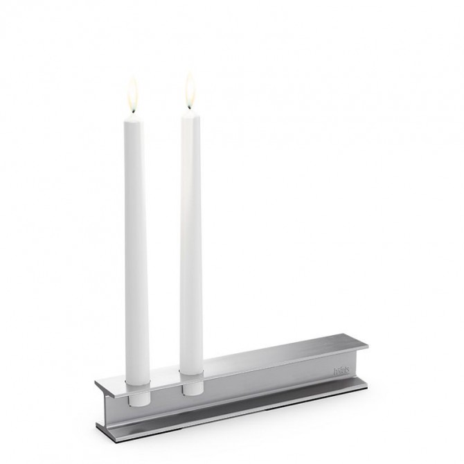 HOFATS Henry metal candle 30 svečturis, pelēks