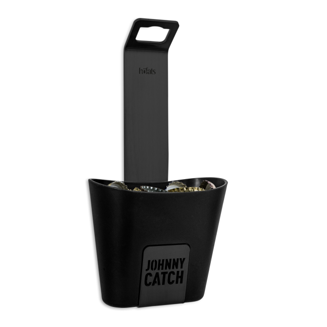 HOFATS JC Magnētisks pudeļu attaisāmais ar trauku, melns