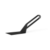 HOFATS nerūsējošā tērauda lāpstiņa, melna