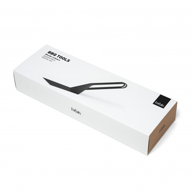 HOFATS nerūsējošā tērauda lāpstiņa, melna