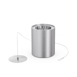 HOFATS SPIN 1200 Bio-Burner deglis ar Eco-Ring un dzēšanas vāku