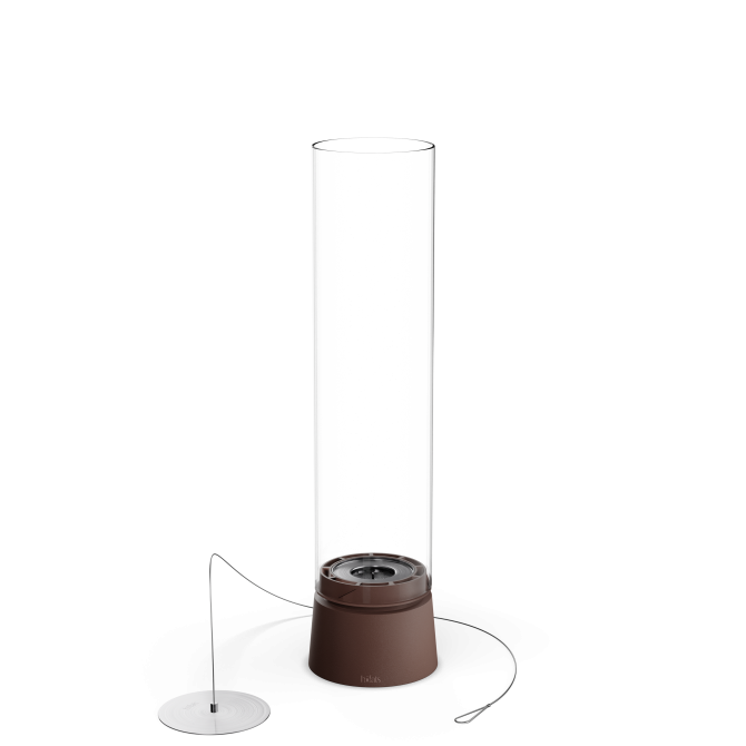 HÖFATS SPIN air 1200 galda kamīns, sarkans