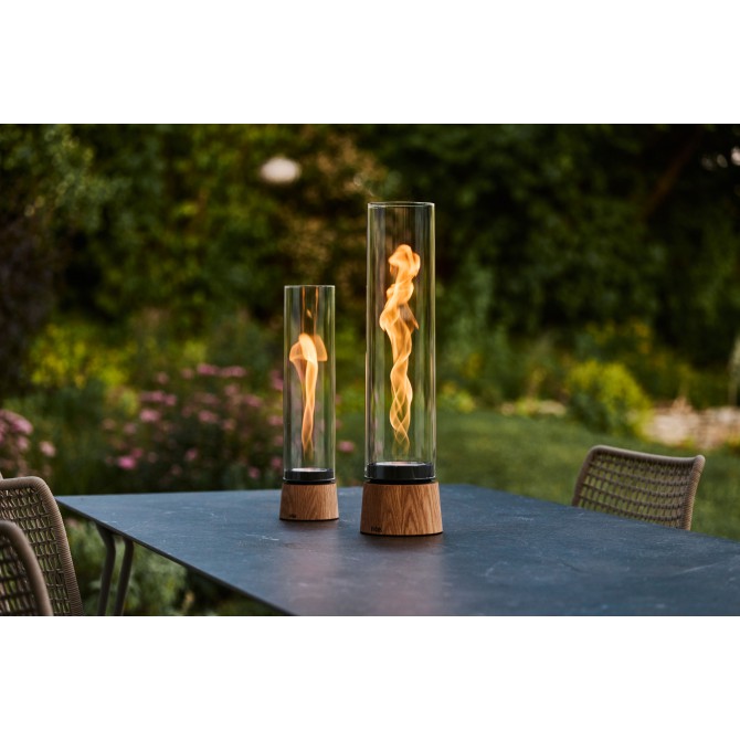 HÖFATS SPIN air 1200 galda kamīns, ozolkoka