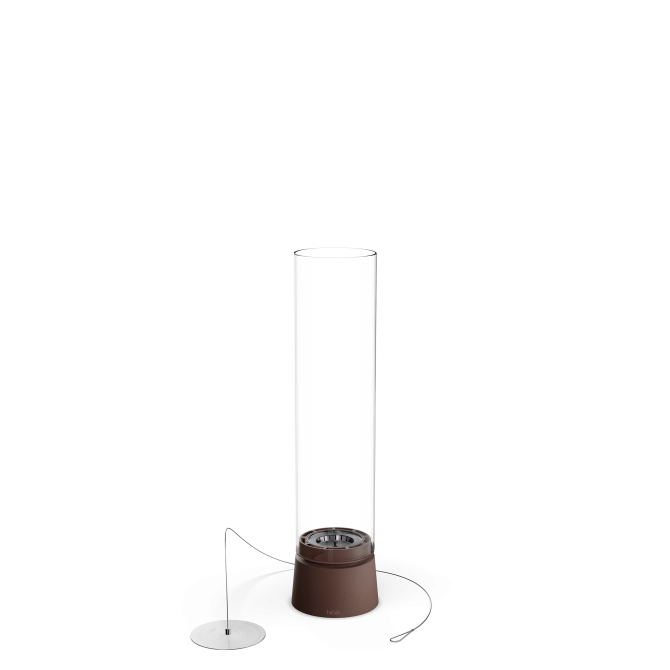 HOFATS SPIN air 900 galda kamīns, sarkans