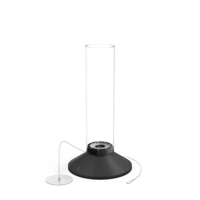 HOFATS SPIN X 1200 bio-burner galda kamīns, melns