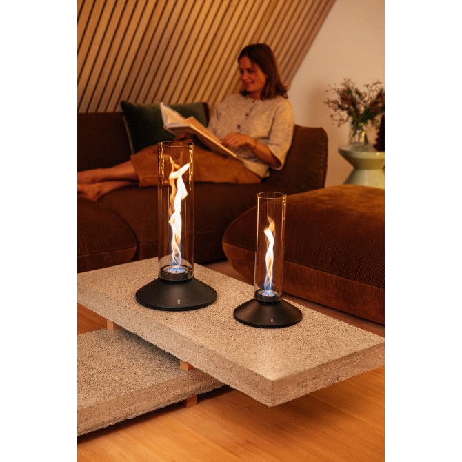 HOFATS SPIN X 1200 bio-burner galda kamīns, melns