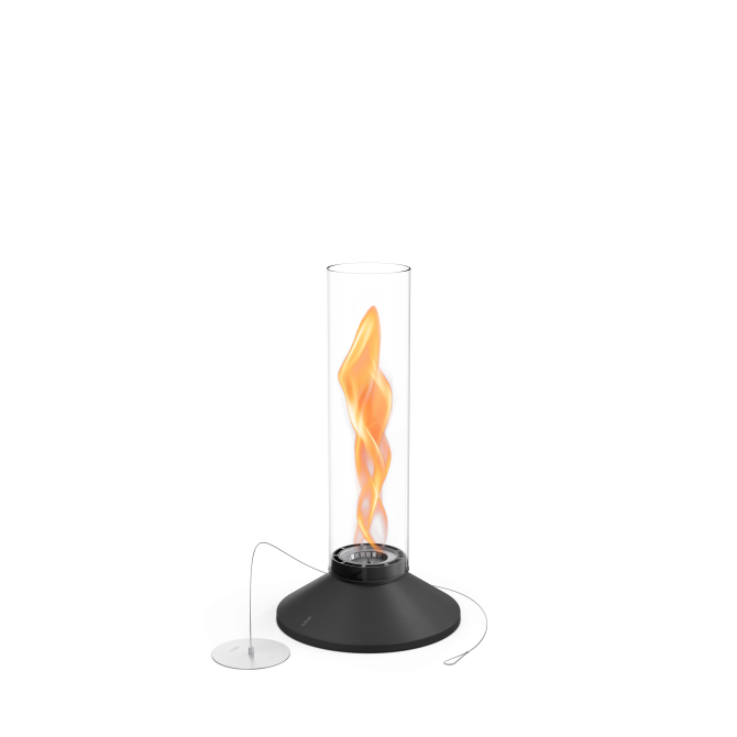 HOFATS SPIN X 900 galda kamīns ar bio-degli, melns