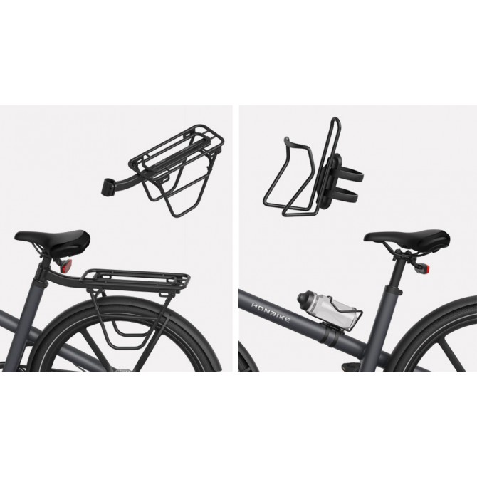 HONBIKE UNI4 bagāžnieka un pudeles turetāja komplekts