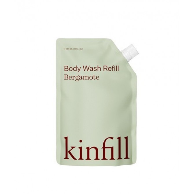 KINFILL ķermeņa dušas želejas papildinājums, bergamots, 500 ml