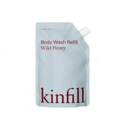 KINFILL ķermeņa dušas želejas papildinājums, savvaļas peonija, 500 ml