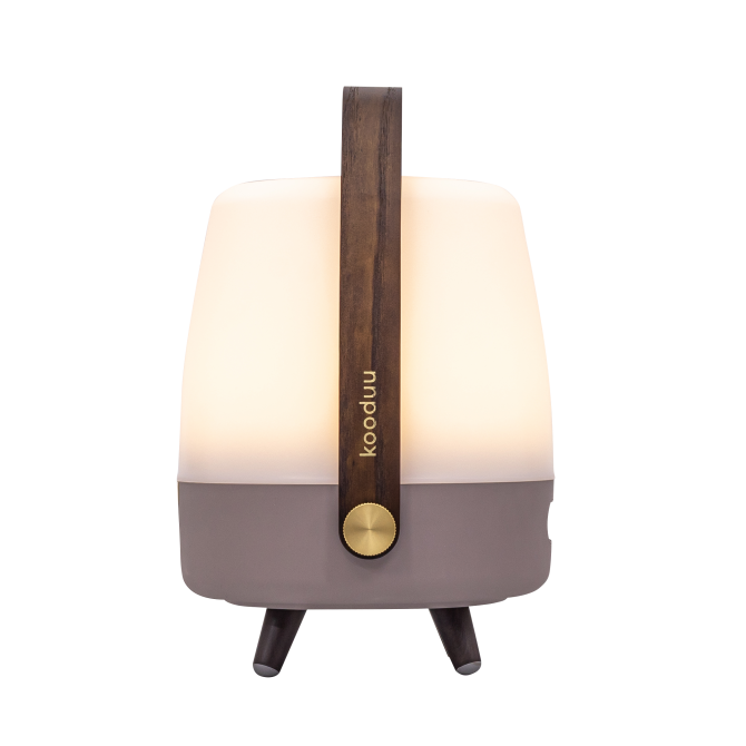 SOUND BY JBL Lite-up Play Mini, skaļrunis/lampa ar JBL skaņas sistēmu, Zemes krāsas