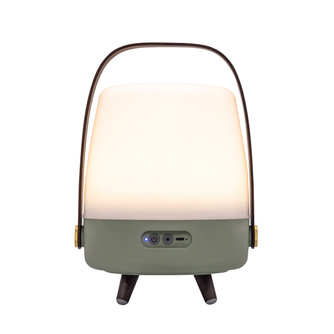 SOUND BY JBL Lite-up Play Mini, skaļrunis/lampa ar JBL skaņas sistēmu, Petrolejas krāsas