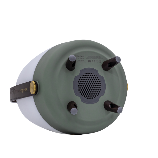 SOUND BY JBL Lite-up Play Mini, skaļrunis/lampa ar JBL skaņas sistēmu, Petrolejas krāsas