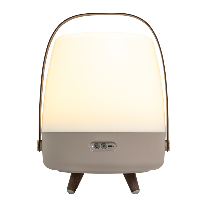 SOUND BY JBL Lite-up Play, skaļrunis/lampa ar JBL skaņas sistēmu, Zemes krāsas
