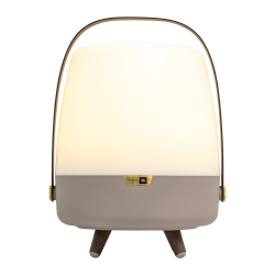 KOODUU SOUND BY JBL Lite-up Play, skaļrunis/lampa ar JBL skaņas sistēmu, Zemes krāsas